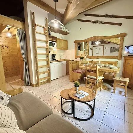 Mezzanine A Praz-sur-arly, Proche Pistes Et Lac, Parking, Balcon, 6 Pers. - Fr-1-603-105 Apartmán